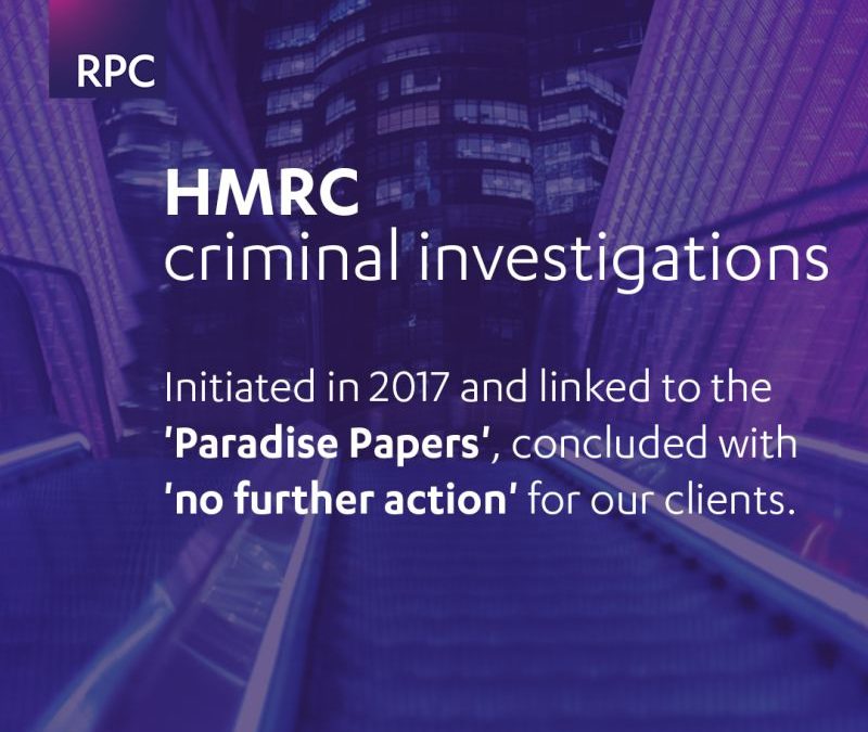 HMRC drop ‘Paradise Papers’ linked investigations for Michael Goodwin KC’s clients