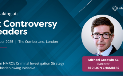 Michael Goodwin KC joins “Tax Controversy Leaders” panel discussion.